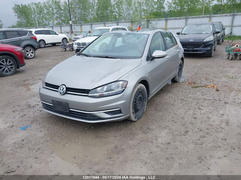 2018 Volkswagen Golf S/Se VIN: 3VWG17AU2JM276780 Lot: 12011844