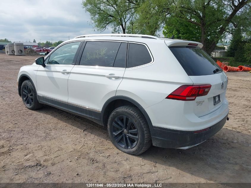 2021 Volkswagen Tiguan VIN: 3VV2B7AXXMM061917 Lot: 12011846