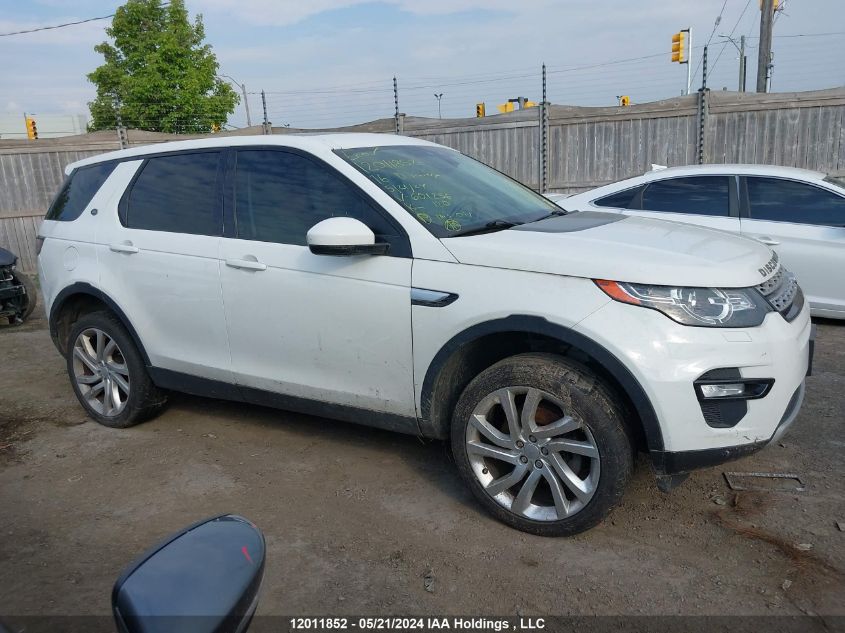 2016 Land Rover Discovery Sport VIN: SALCR2BG7GH601256 Lot: 12011852