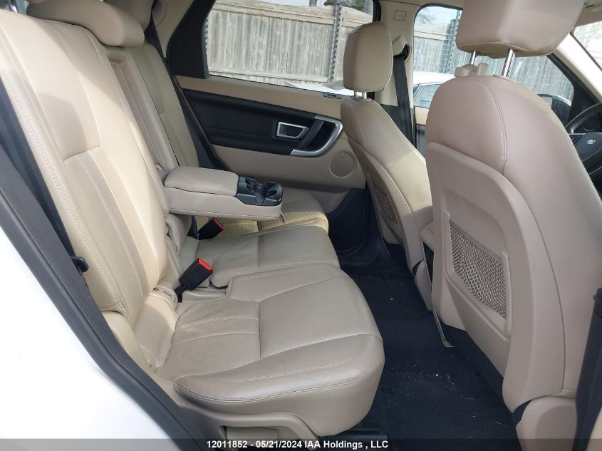 2016 Land Rover Discovery Sport VIN: SALCR2BG7GH601256 Lot: 12011852