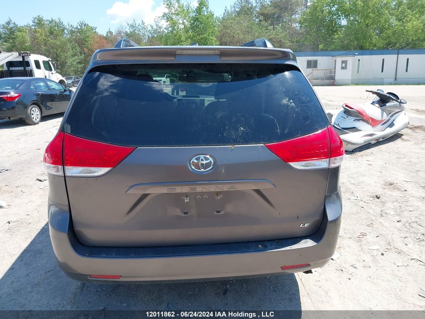 2013 Toyota Sienna VIN: 5TDKK3DC5DS358884 Lot: 12011862