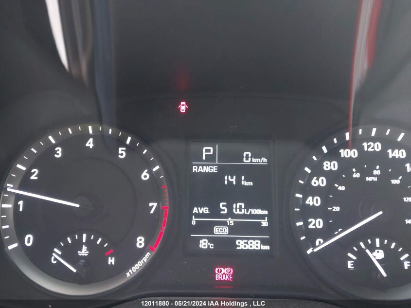 2021 Hyundai Kona Essential Awd VIN: KM8K1CAA5MU731824 Lot: 12011880