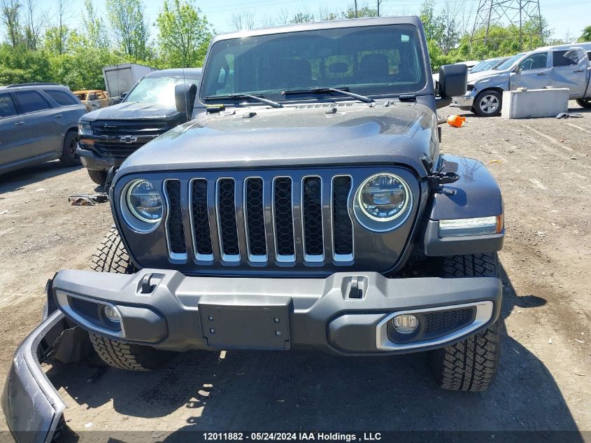 2022 Jeep Gladiator Overland VIN: 1C6HJTFG1NL153909 Lot: 12011882