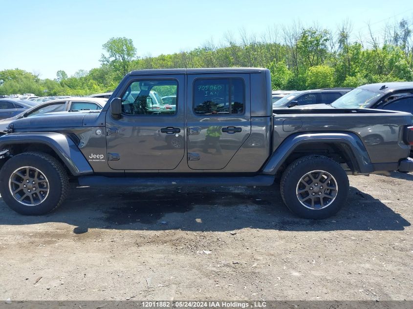 2022 Jeep Gladiator Overland VIN: 1C6HJTFG1NL153909 Lot: 12011882