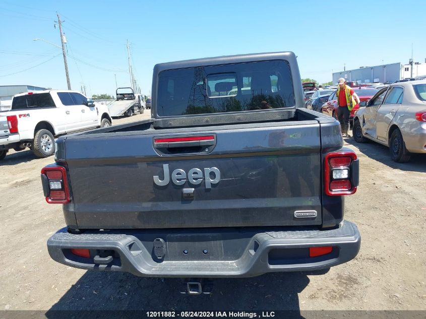 2022 Jeep Gladiator Overland VIN: 1C6HJTFG1NL153909 Lot: 12011882