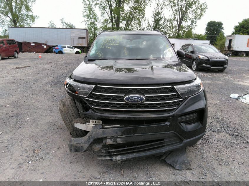 2023 Ford Explorer Xlt VIN: 1FMSK8DH5PGA24907 Lot: 12011884