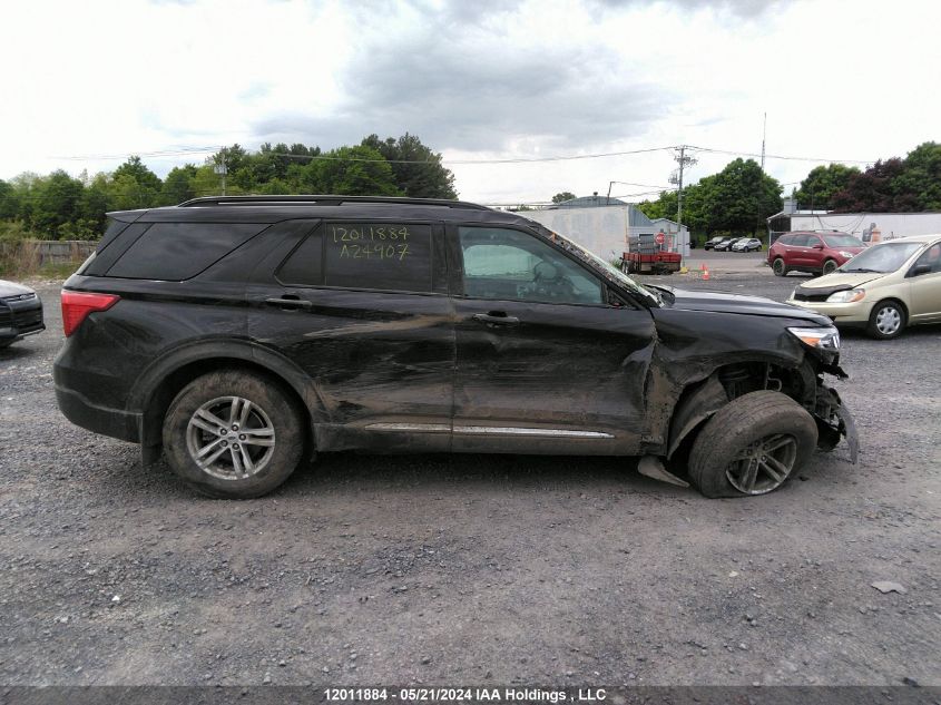 2023 Ford Explorer Xlt VIN: 1FMSK8DH5PGA24907 Lot: 12011884