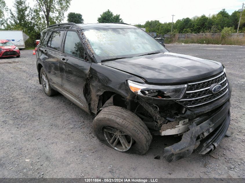 2023 Ford Explorer Xlt VIN: 1FMSK8DH5PGA24907 Lot: 12011884