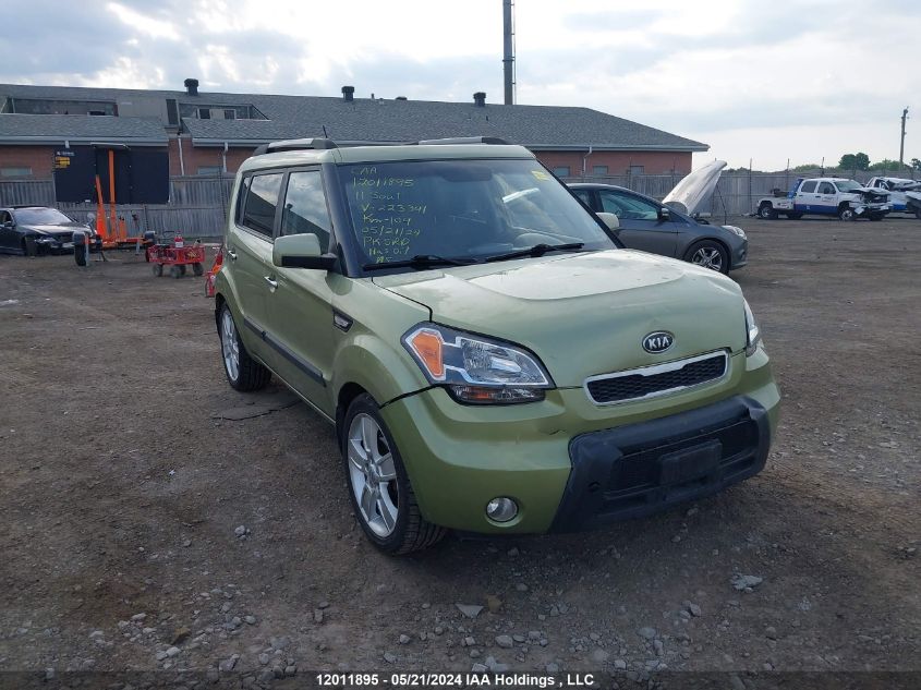 2011 Kia Soul VIN: KNDJT2A28B7223341 Lot: 12011895