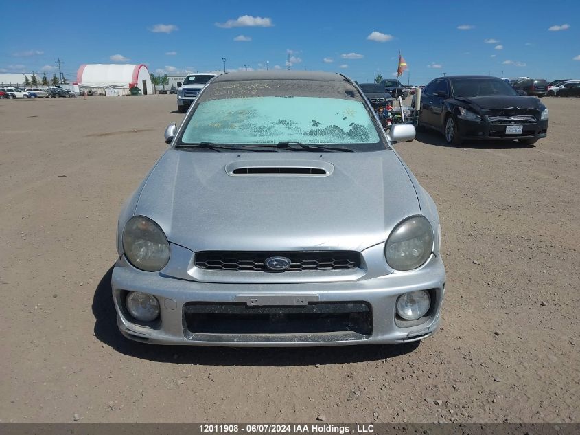 2003 Subaru Impreza Wrx VIN: JF1GD29603G512901 Lot: 12011908