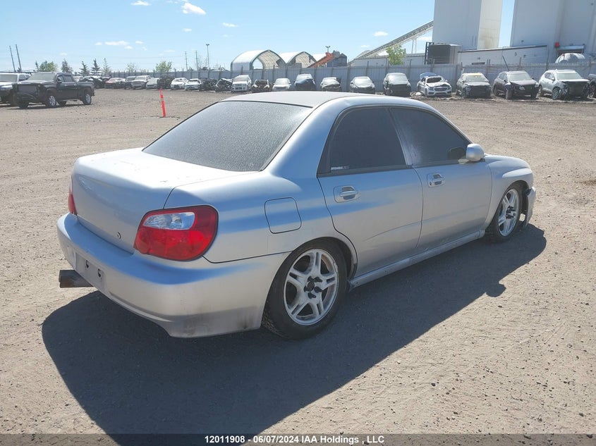 2003 Subaru Impreza Wrx VIN: JF1GD29603G512901 Lot: 12011908