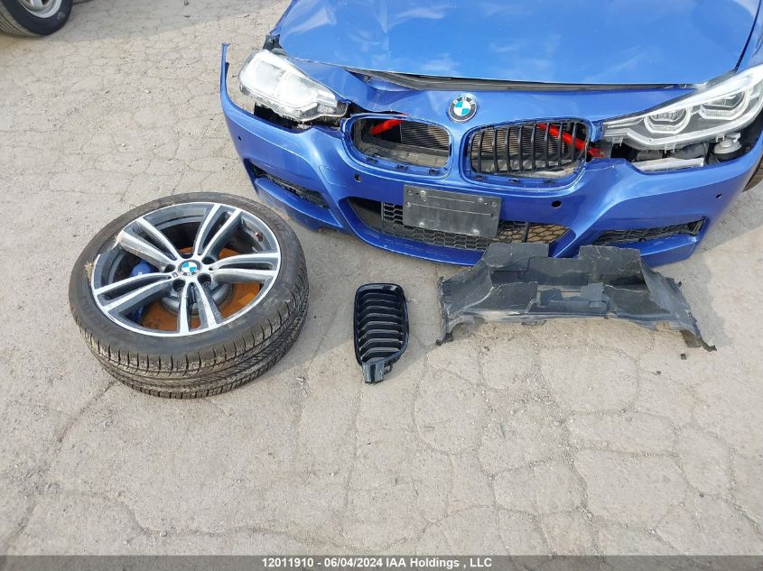 2017 BMW 3 Series VIN: WBA8B7C37HA190300 Lot: 12011910