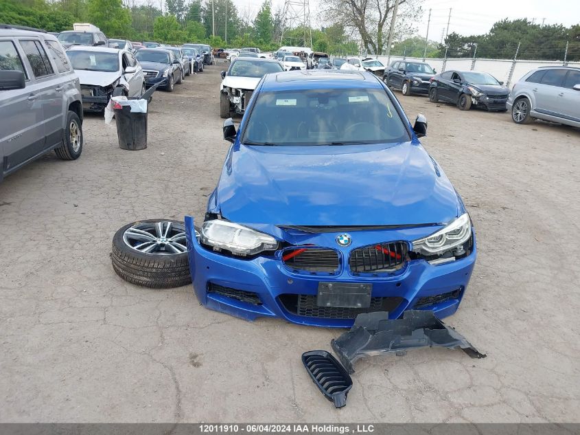 2017 BMW 3 Series VIN: WBA8B7C37HA190300 Lot: 12011910