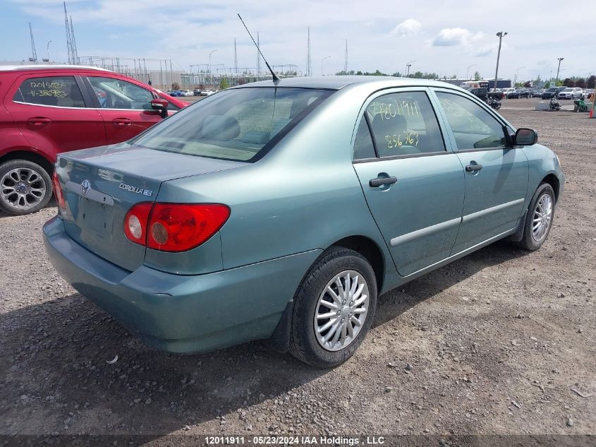 2005 Toyota Corolla Ce/Le/S VIN: 2T1BR32E45C856763 Lot: 12011911