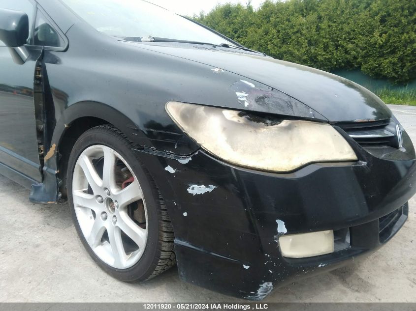 2008 Acura Csx VIN: 2HHFD56538H200227 Lot: 12011920