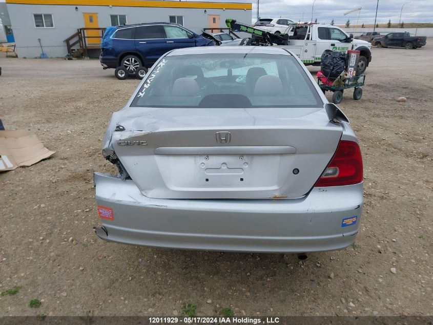 2003 Honda Civic Cpe VIN: 1HGEM22963L807421 Lot: 12011929