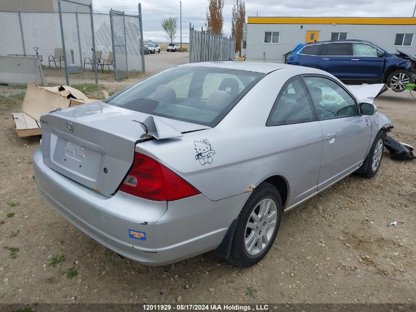 2003 Honda Civic Cpe VIN: 1HGEM22963L807421 Lot: 12011929