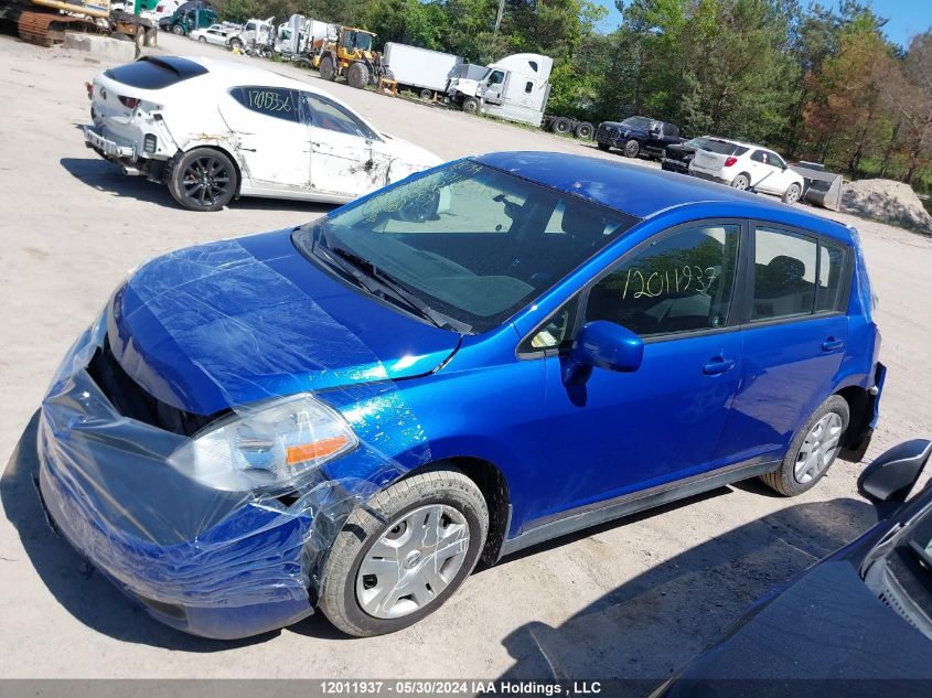 2010 Nissan Versa 1.8S VIN: 3N1BC1CP7AL362865 Lot: 12011937