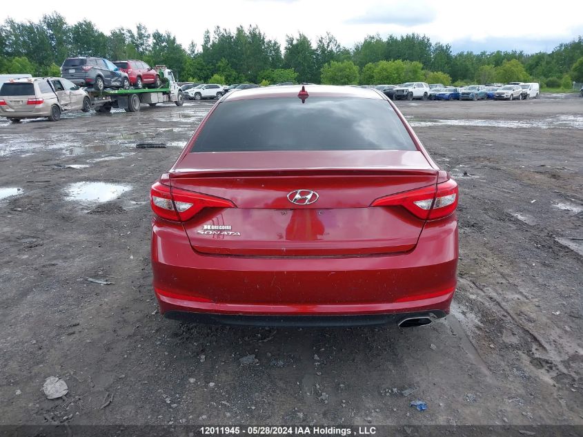 2016 Hyundai Sonata Gls Special Edition VIN: 5NPE24AFXGH323690 Lot: 12011945