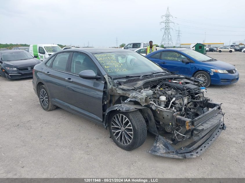 2019 Volkswagen Jetta Sel VIN: 3VWE57BU0KM012047 Lot: 12011948