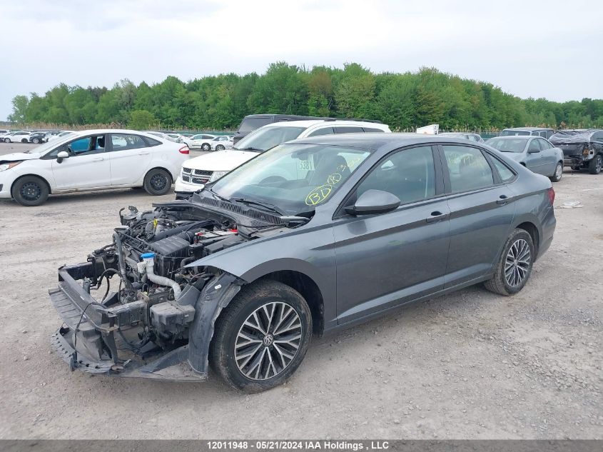 2019 Volkswagen Jetta Sel VIN: 3VWE57BU0KM012047 Lot: 12011948