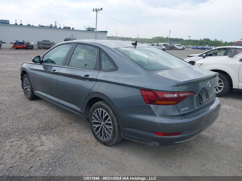 2019 Volkswagen Jetta Sel VIN: 3VWE57BU0KM012047 Lot: 12011948