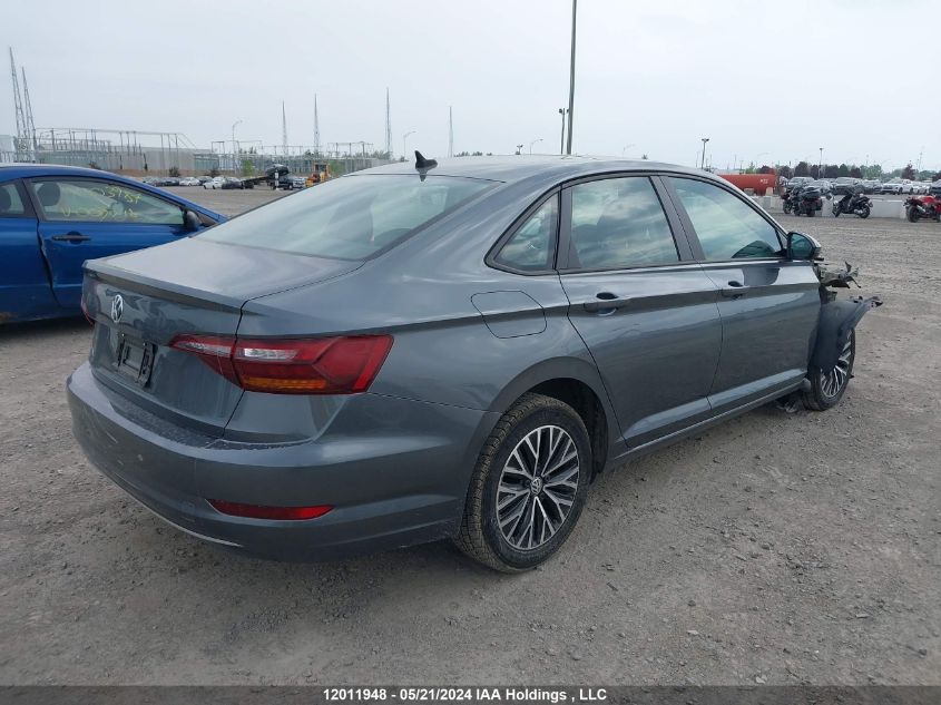 2019 Volkswagen Jetta Sel VIN: 3VWE57BU0KM012047 Lot: 12011948