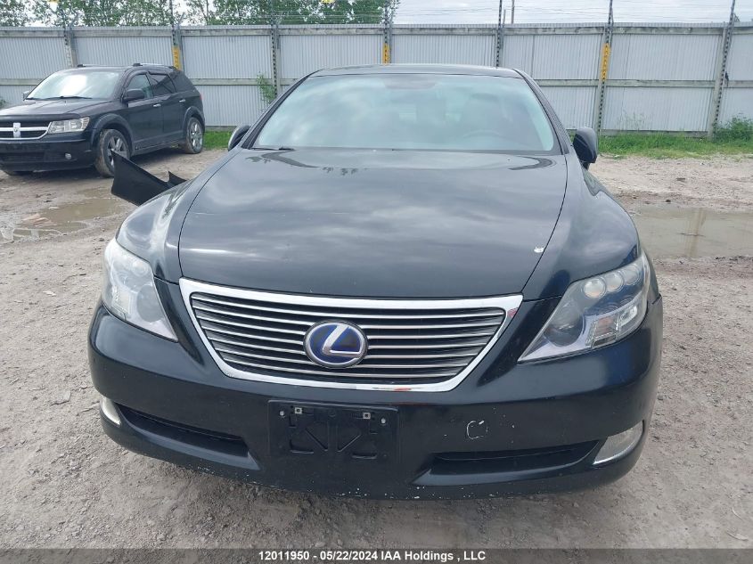 2008 Lexus Ls 600H VIN: JTHDU46F385001455 Lot: 12011950