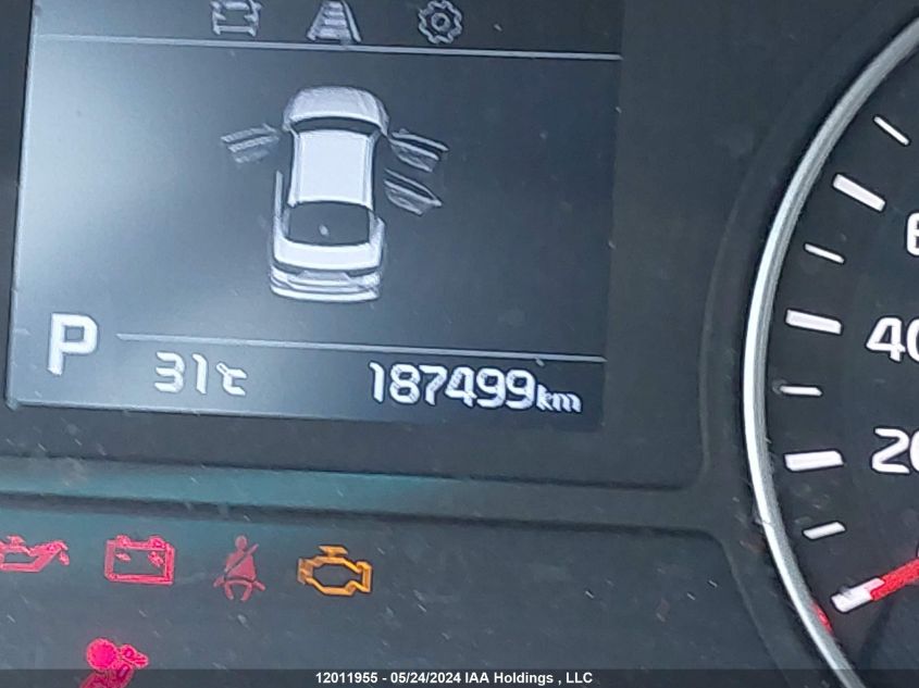 2019 Kia Optima VIN: 5XXGT4L37KG303619 Lot: 12011955