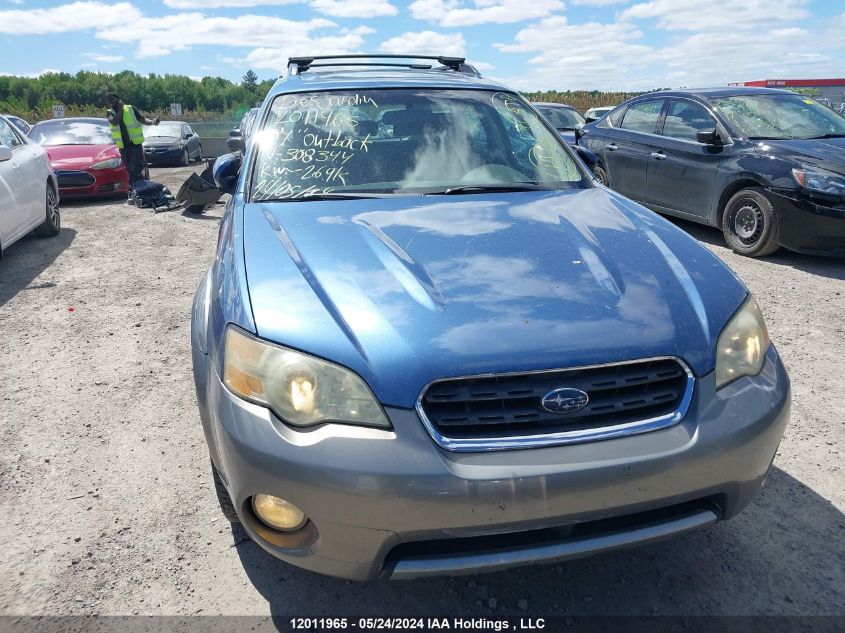 2007 Subaru Outback Outback 2.5I VIN: 4S4BP61CX76308344 Lot: 12011965