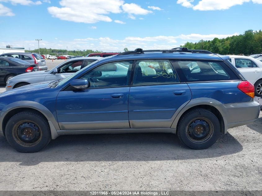 2007 Subaru Outback Outback 2.5I VIN: 4S4BP61CX76308344 Lot: 12011965