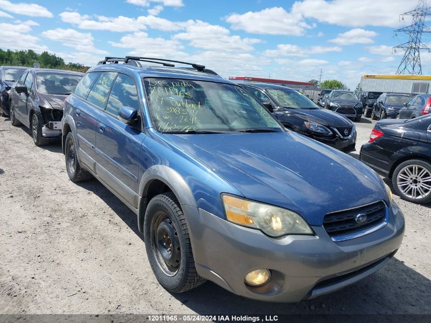 2007 Subaru Outback Outback 2.5I VIN: 4S4BP61CX76308344 Lot: 12011965