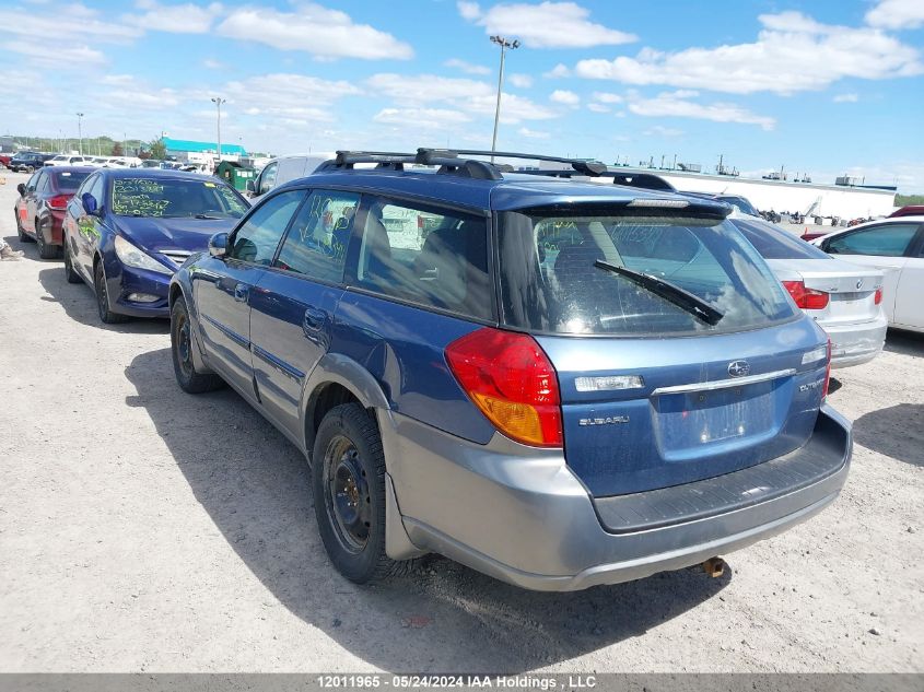 2007 Subaru Outback Outback 2.5I VIN: 4S4BP61CX76308344 Lot: 12011965