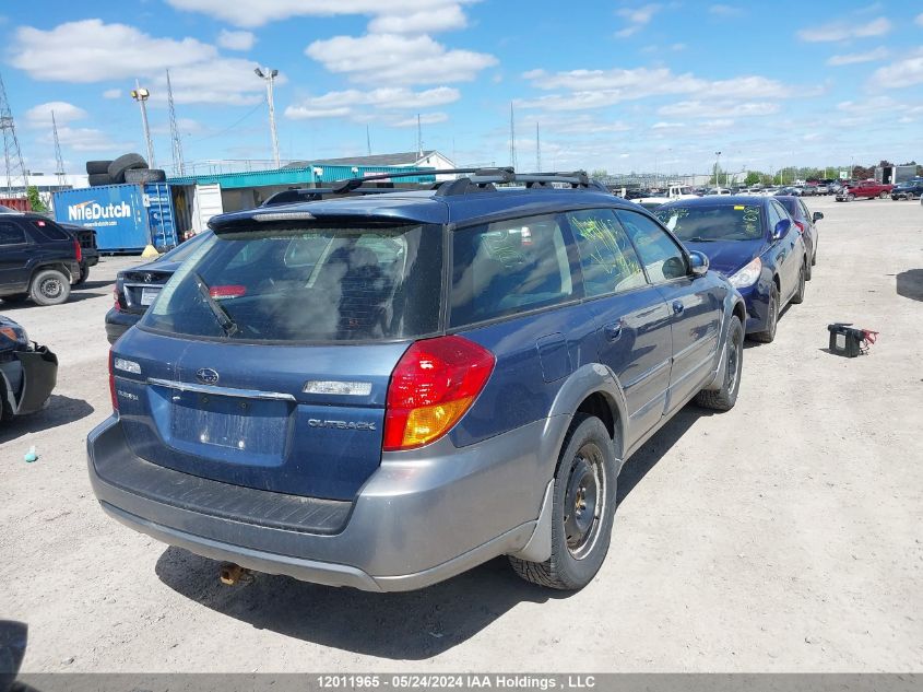 2007 Subaru Outback Outback 2.5I VIN: 4S4BP61CX76308344 Lot: 12011965