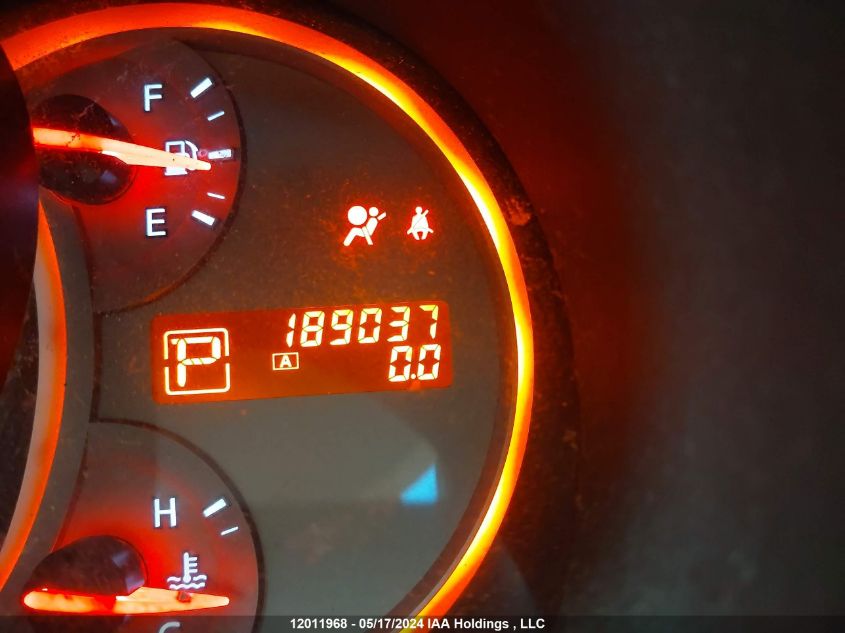 2009 Nissan Murano Le VIN: JN8AZ18W19W159696 Lot: 12011968