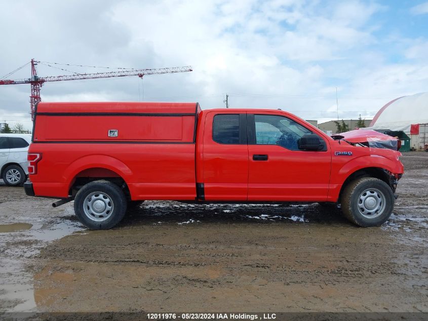 2019 Ford F150 Super Cab VIN: 1FTEX1E51KKD08832 Lot: 12011976