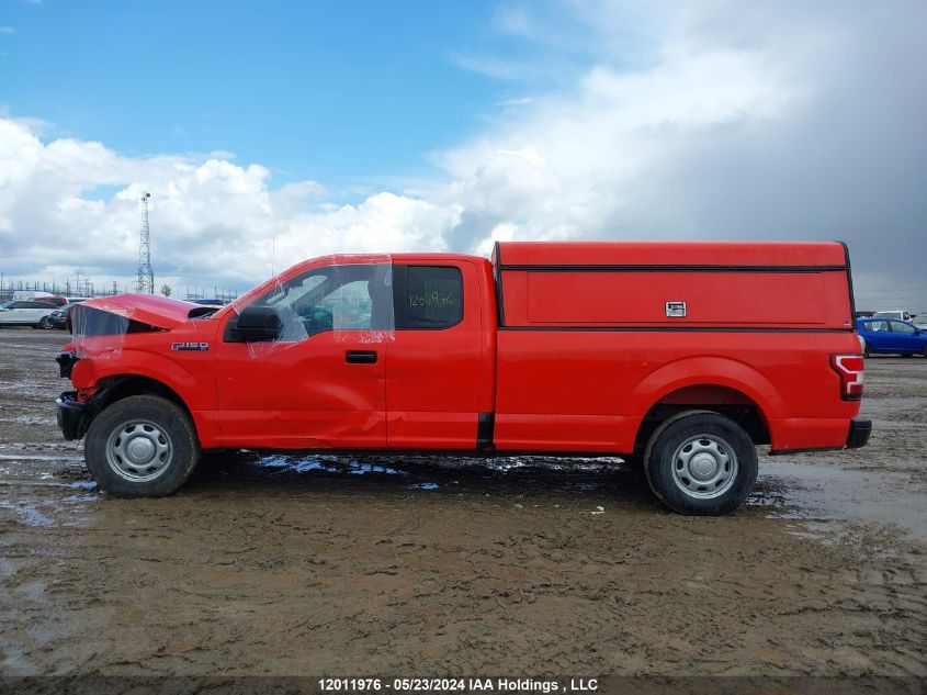 2019 Ford F150 Super Cab VIN: 1FTEX1E51KKD08832 Lot: 12011976