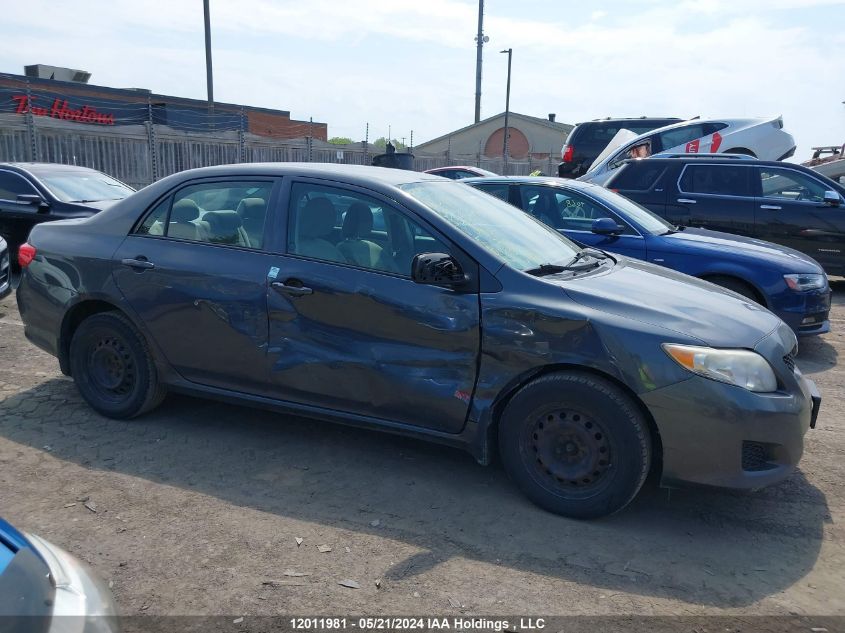 2009 Toyota Corolla Le VIN: 2T1BU40E89C091649 Lot: 12011981