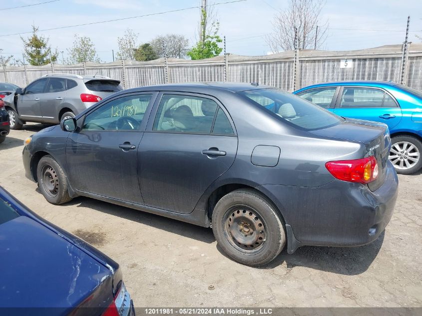 2009 Toyota Corolla Le VIN: 2T1BU40E89C091649 Lot: 12011981