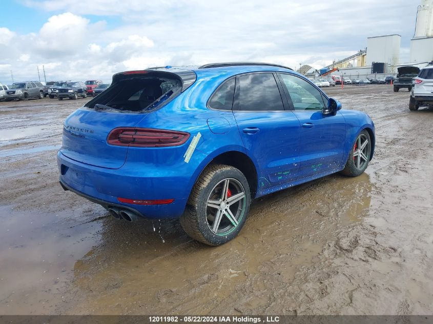 2017 Porsche Macan VIN: WP1AG2A59HLB56763 Lot: 12011982