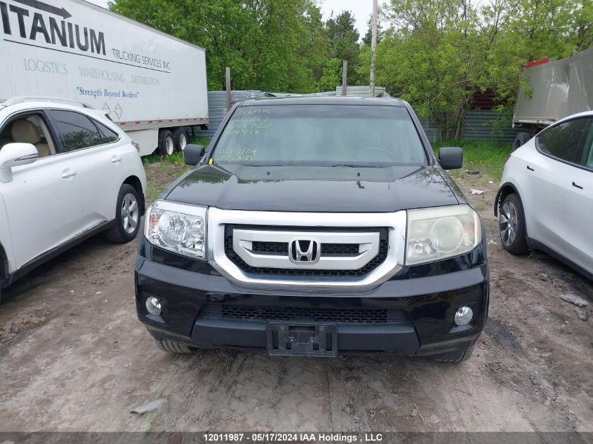 2009 Honda Pilot VIN: 5FNYF48569B504978 Lot: 12011987