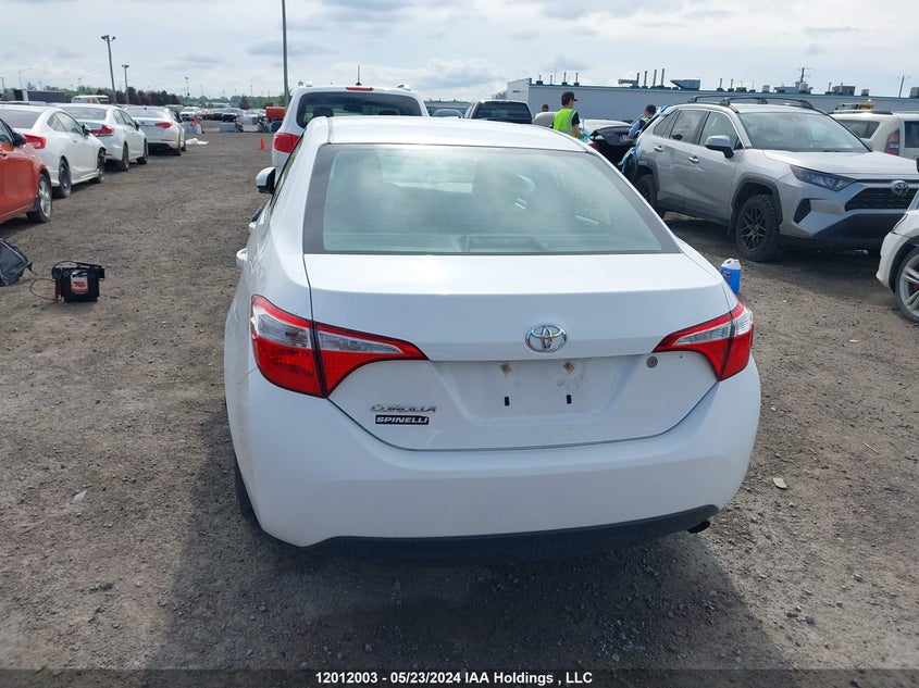 2016 Toyota Corolla L/Le/Le Pls/Prm/S/S Pls VIN: 2T1BURHE0GC618467 Lot: 12012003