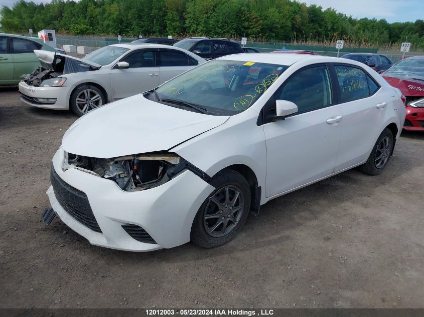 2016 Toyota Corolla L/Le/Le Pls/Prm/S/S Pls VIN: 2T1BURHE0GC618467 Lot: 12012003