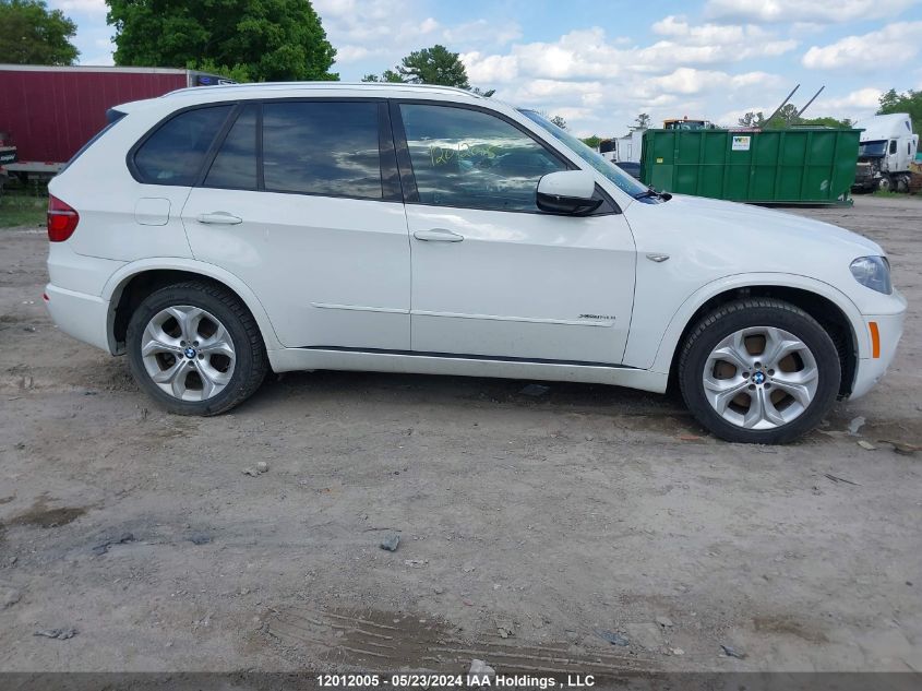 2013 BMW X5 xDrive50I VIN: 5UXZV8C57DL426544 Lot: 12012005