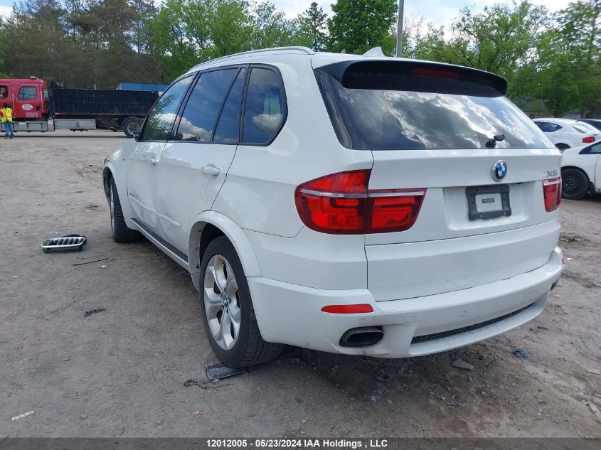 2013 BMW X5 xDrive50I VIN: 5UXZV8C57DL426544 Lot: 12012005