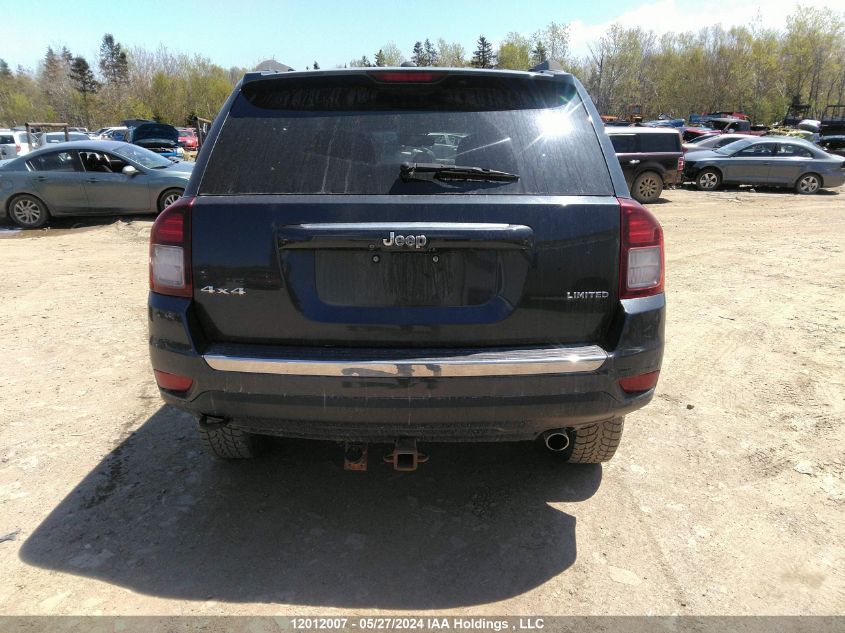 2015 Jeep Compass Limited VIN: 1C4NJDCB0FD177477 Lot: 12012007