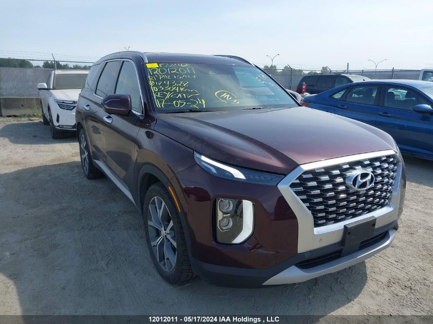 2021 Hyundai Palisade Sel VIN: KM8R3DHE5MU179328 Lot: 12012011