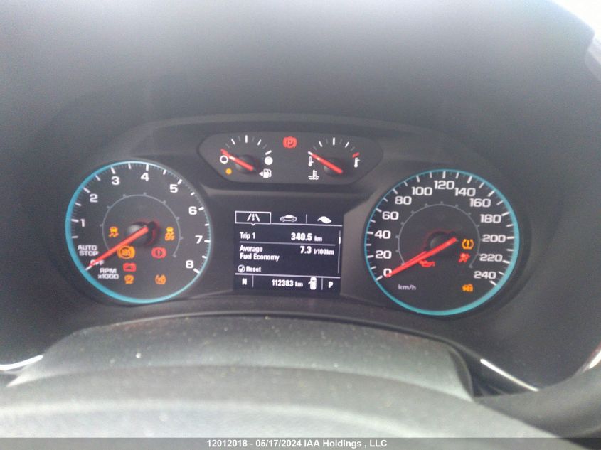 2019 Chevrolet Equinox VIN: 2GNAXHEV1K6144306 Lot: 12012018