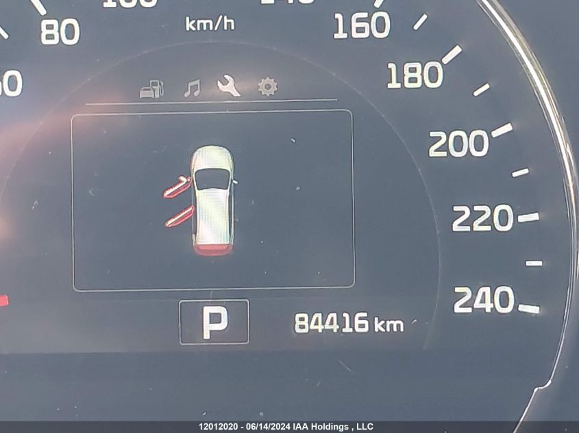 2016 Kia Sorento VIN: 5XYPHDA16GG092662 Lot: 12012020