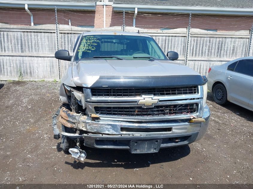 2009 Chevrolet Silverado 2500Hd VIN: 1GCHK43K59F164808 Lot: 12012021